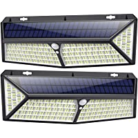 Los mejores  - Kilponen Luz Solar Exterior【430 LED Con Carga USB】Foco Solar Exterior 270º Iluminación 4400 mAh Lámpara Solar con Sensor…